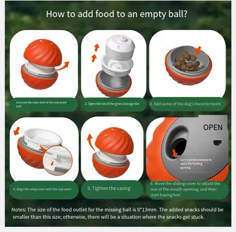 Hidden Food Ball For Dogs