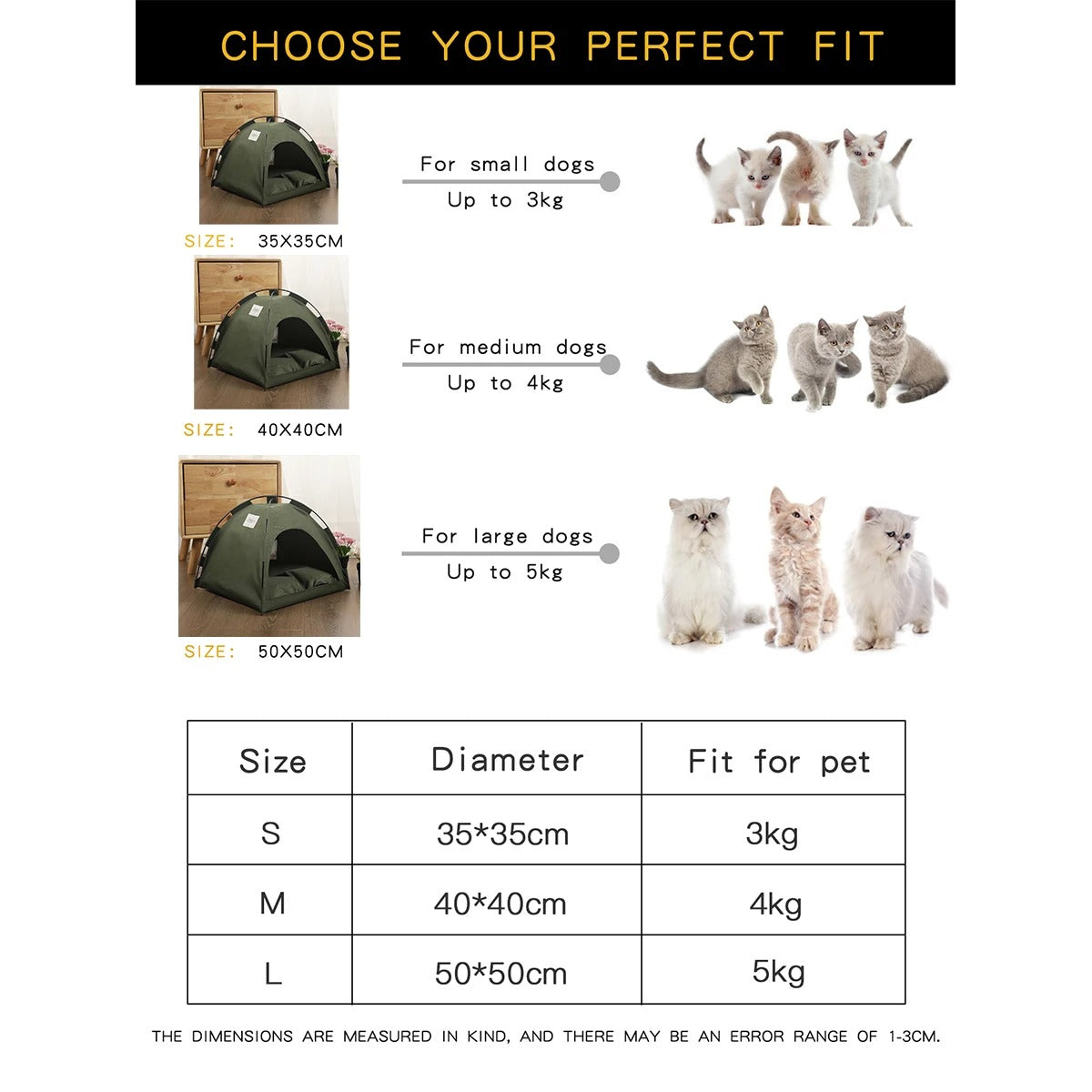 Pets Tent Bed